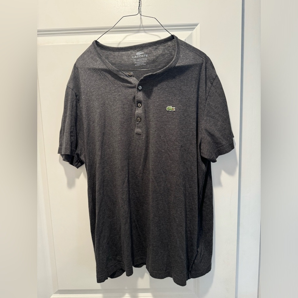 Lacoste Henley shirt XXL